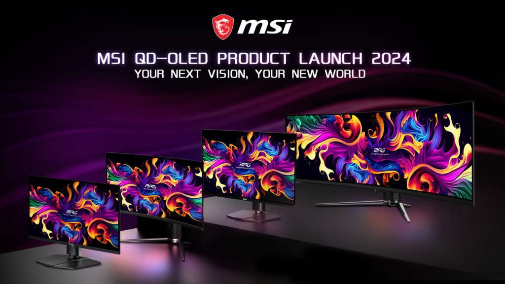 MSI เปิดตัว MSI QD-OLED จอพาเนลใหม่ การแสดงผลสมจริง สีเข้มล้ำ ดำสุด จัดจ้านทุกเฉดสี  เร็วแรงดีถูกใจชาวเกมเมอร์