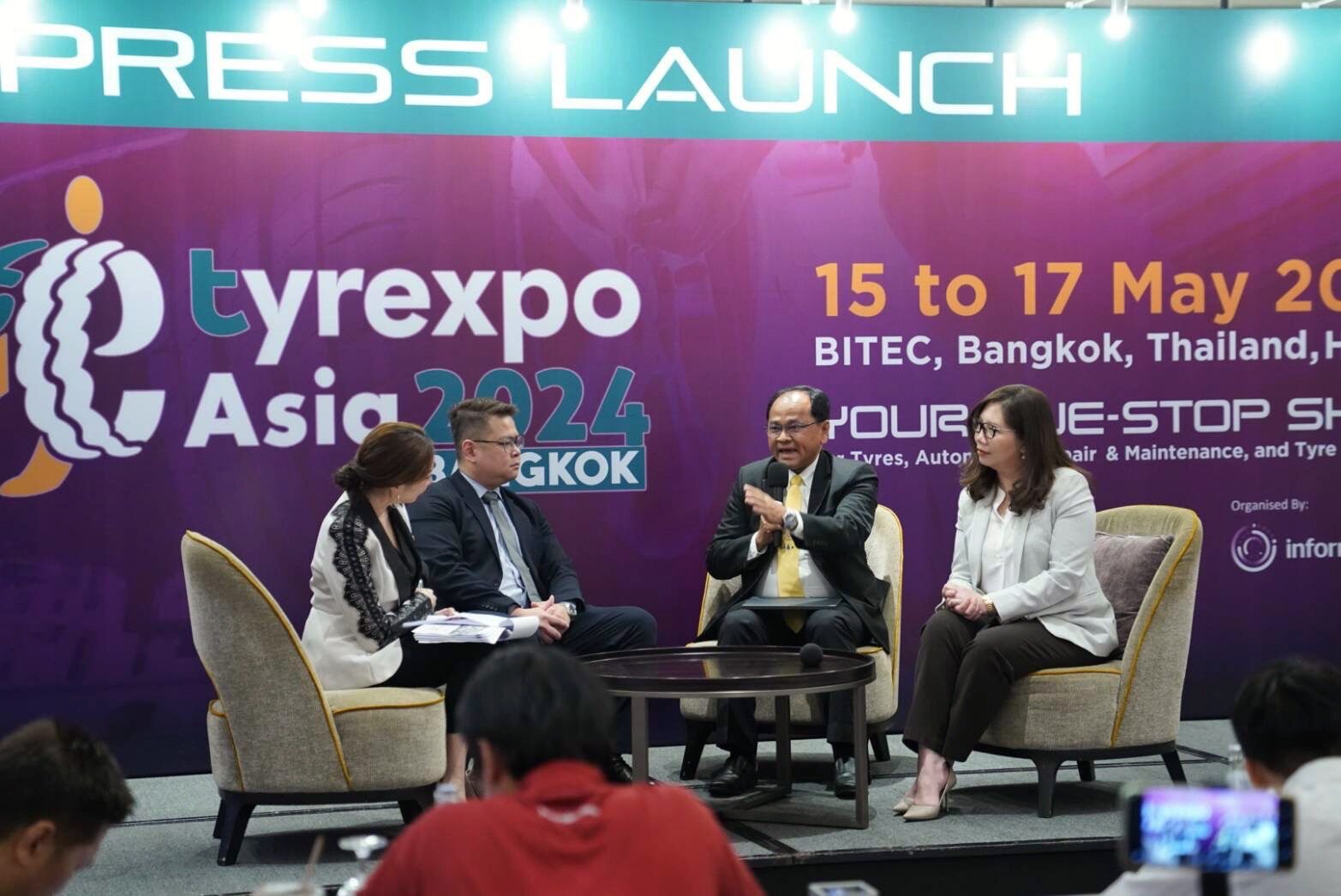 กยท. ลุย มหกรรมยางล้อระดับนานาชาติ “TyreXpo Asia 2024”