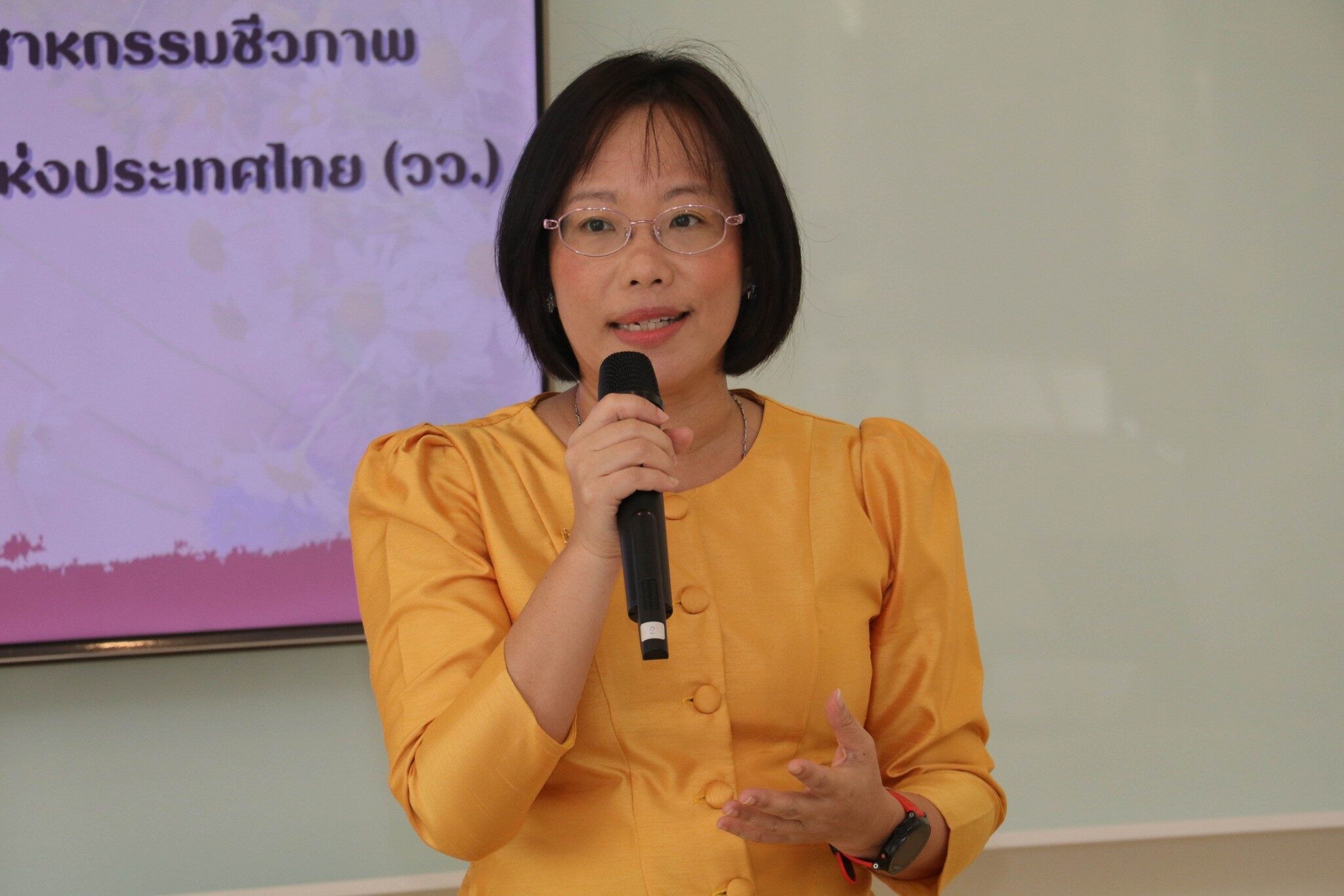ดร.โศรดา วัลภา รองผู้ว่าการวิจัยและพัฒนาด้านอุตสาหกรรมชีวภาพ สถาบันวิจัยวิทยาศาสตร์และเทคโนโลยีแห่งประเทศไทย (วว.)
